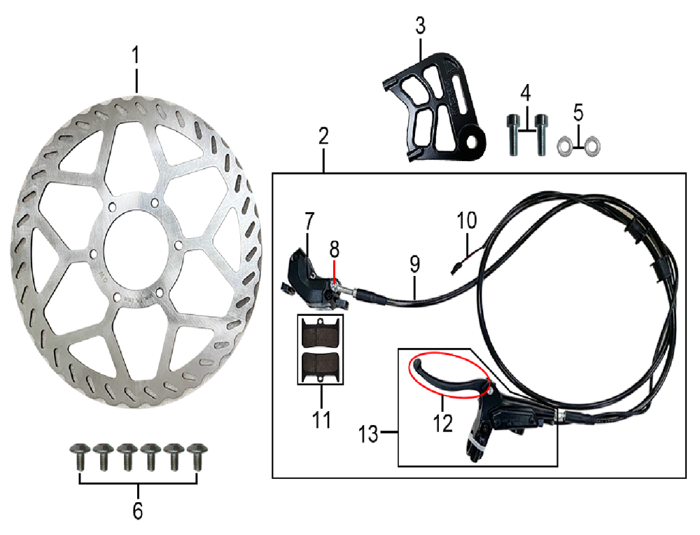 Тормоза задние