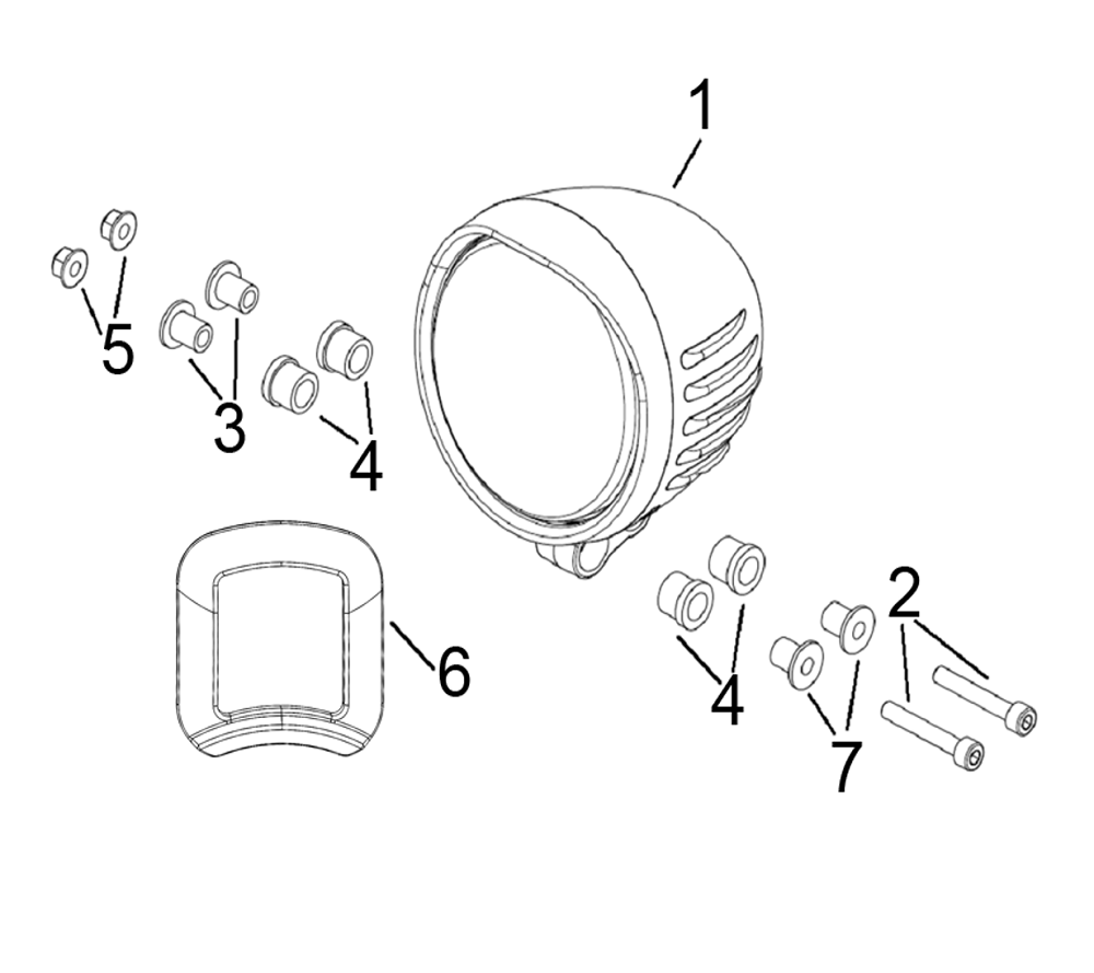 Фара головного света