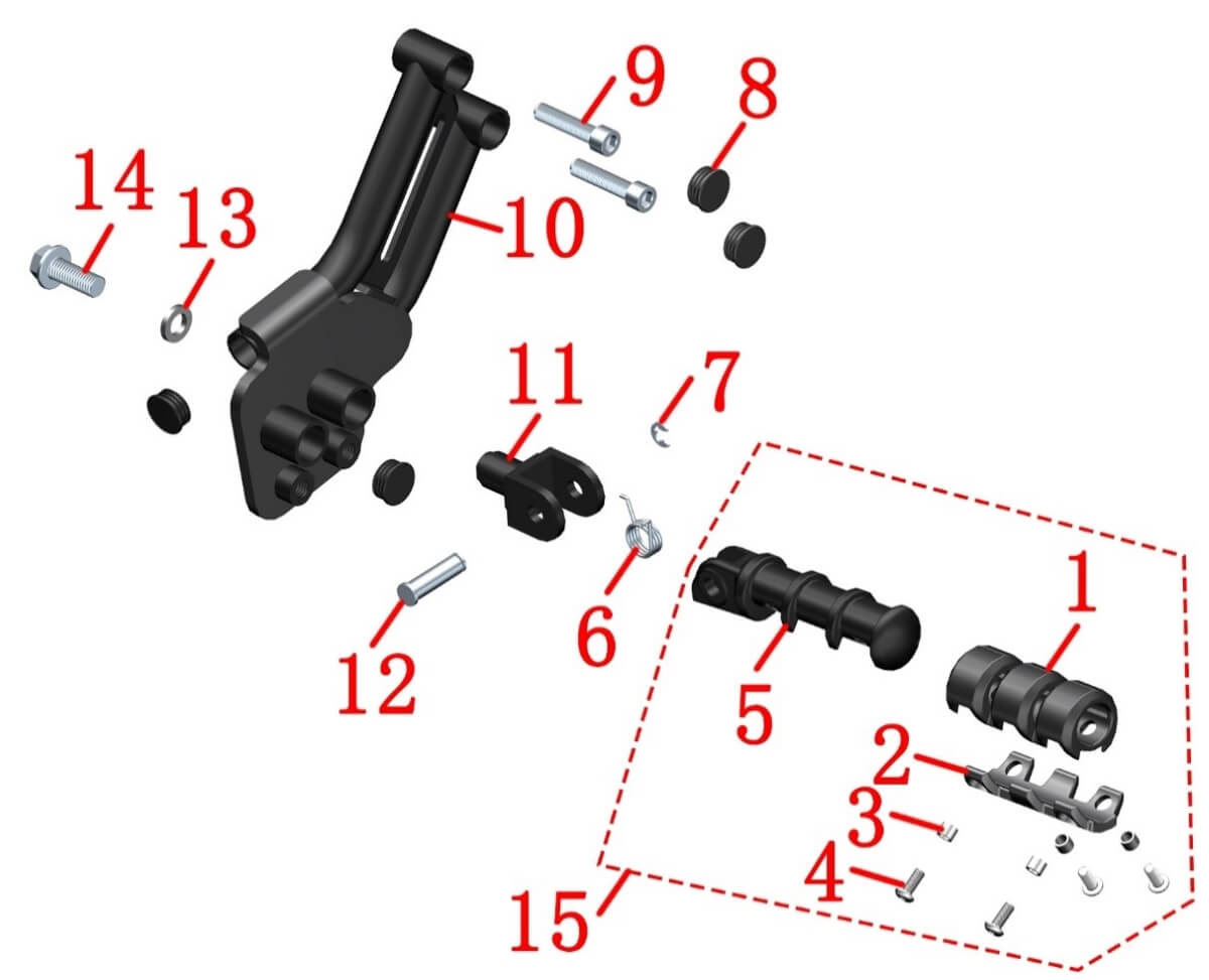 Подножки водителя 1
