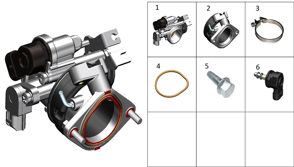Блок дросселя
