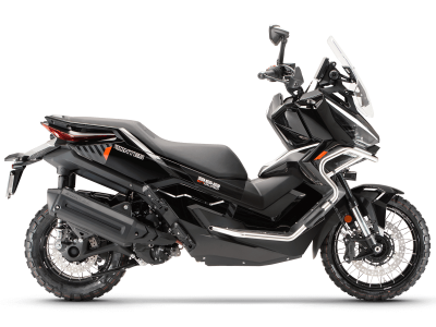 Максискутер ZONTES ZT368T-G (ZT1P79MP-A EFI 17/14 2026) ПТС (черный, заводская упаковка, 1560537-822-1591)