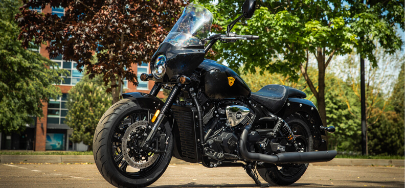 GROZA ML800: классический мотоцикл, готовый отжигать