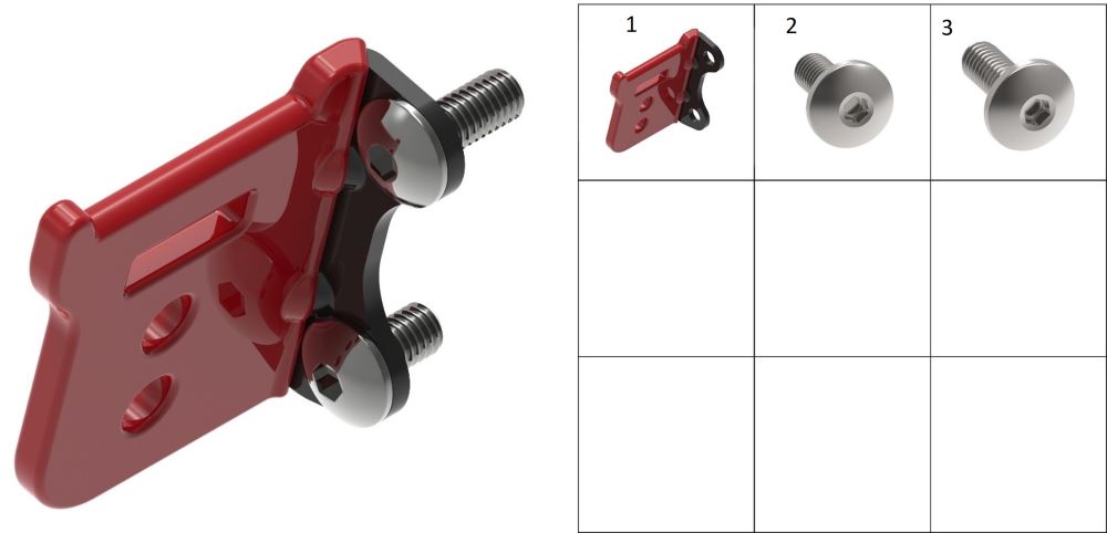 Скоба замка противоугонного