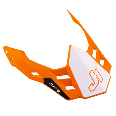 Козырек для шлема JUST1 J34 PRO OuterSpace (черный/титановый/оранжевый матовый, , 1560035-607-3963)