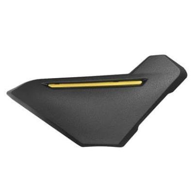 Облицовка блока USB порта (черная с желтой полосой) ZONTES ZT703 
