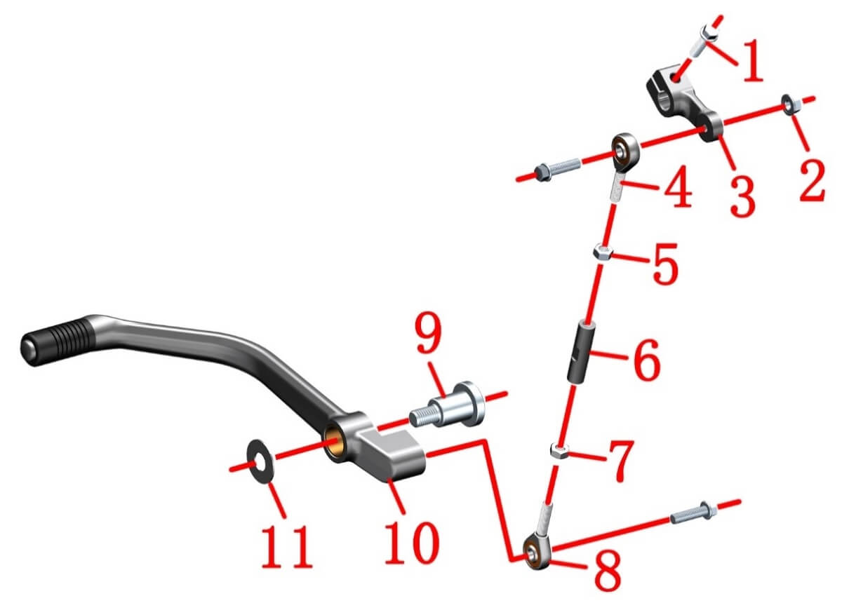 Рычаг переключения передач