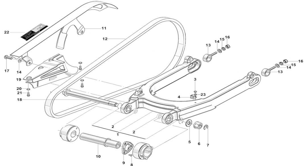 Маятник задний