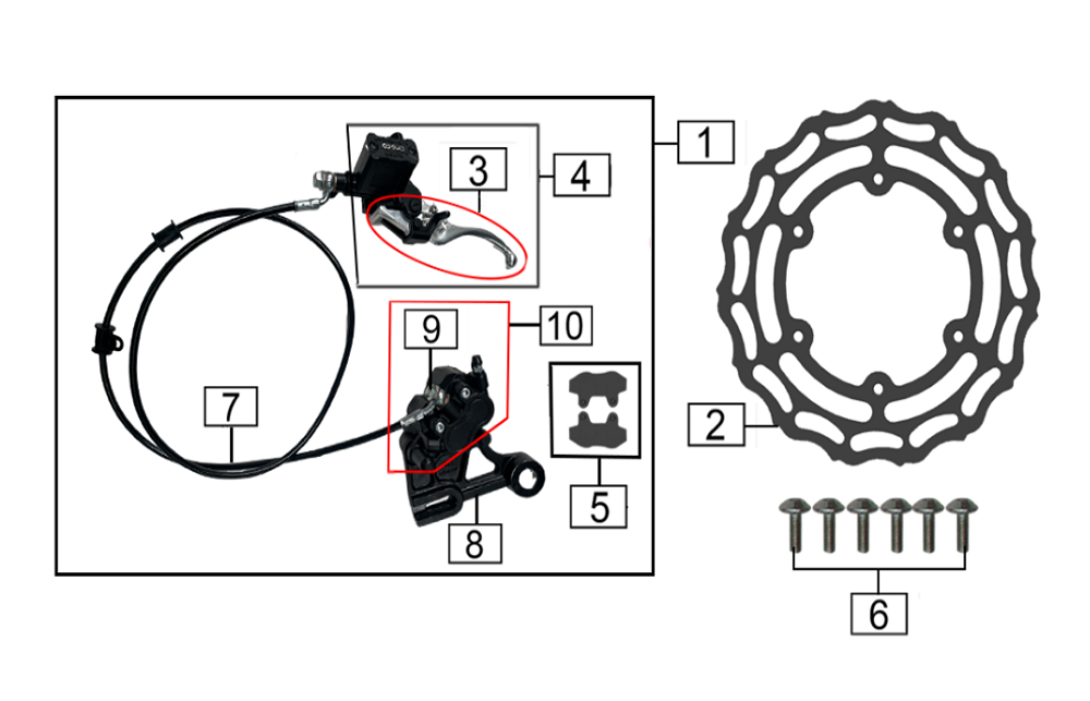 Задняя тормозная система