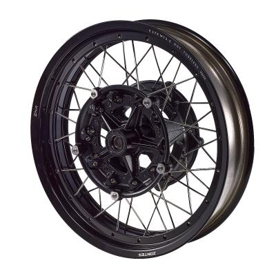 Диск 17"х3,5 передний ZONTES ZT350 GK (черный)