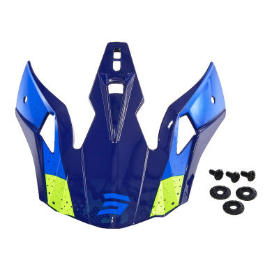 Козырек для шлема SHOT PULSE AIRFIT (синий/Hi-Vis желтый, , 2500558-607-4243)