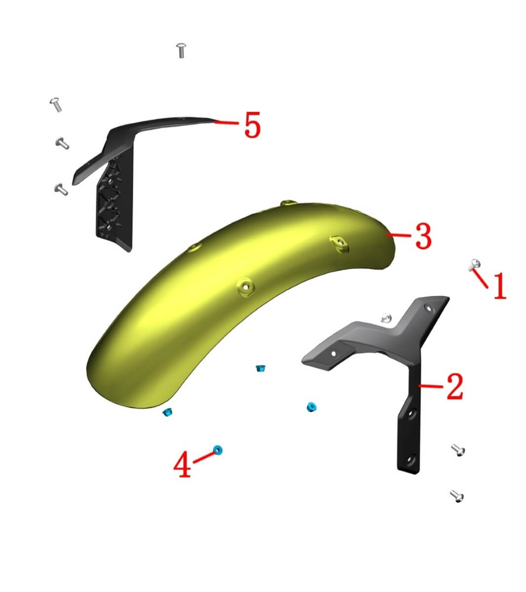 Крыло переднее