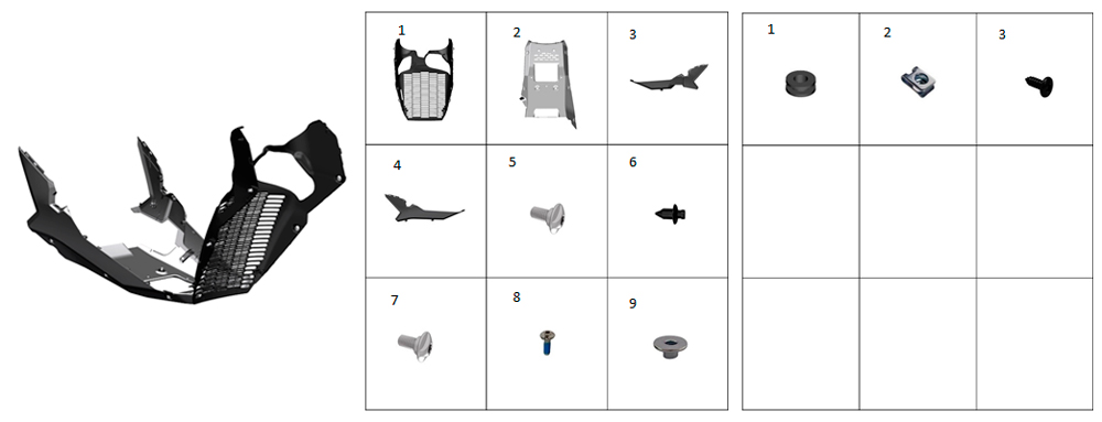 Дефлектор  нижний