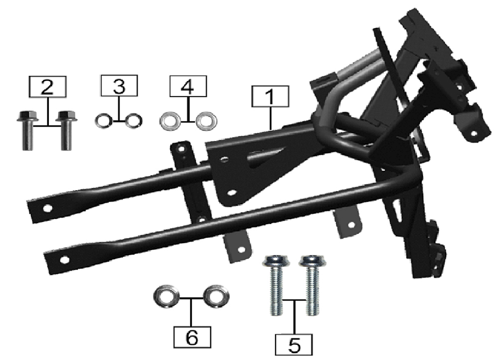 Кронштейн рамы