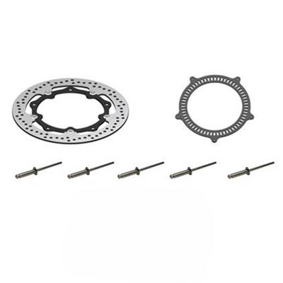 Диск тормозной передний в сборе (с кольцом ABS) ZONTES ZT350-GK 