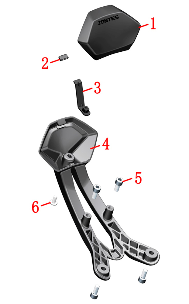 Спинка задняя пассажира