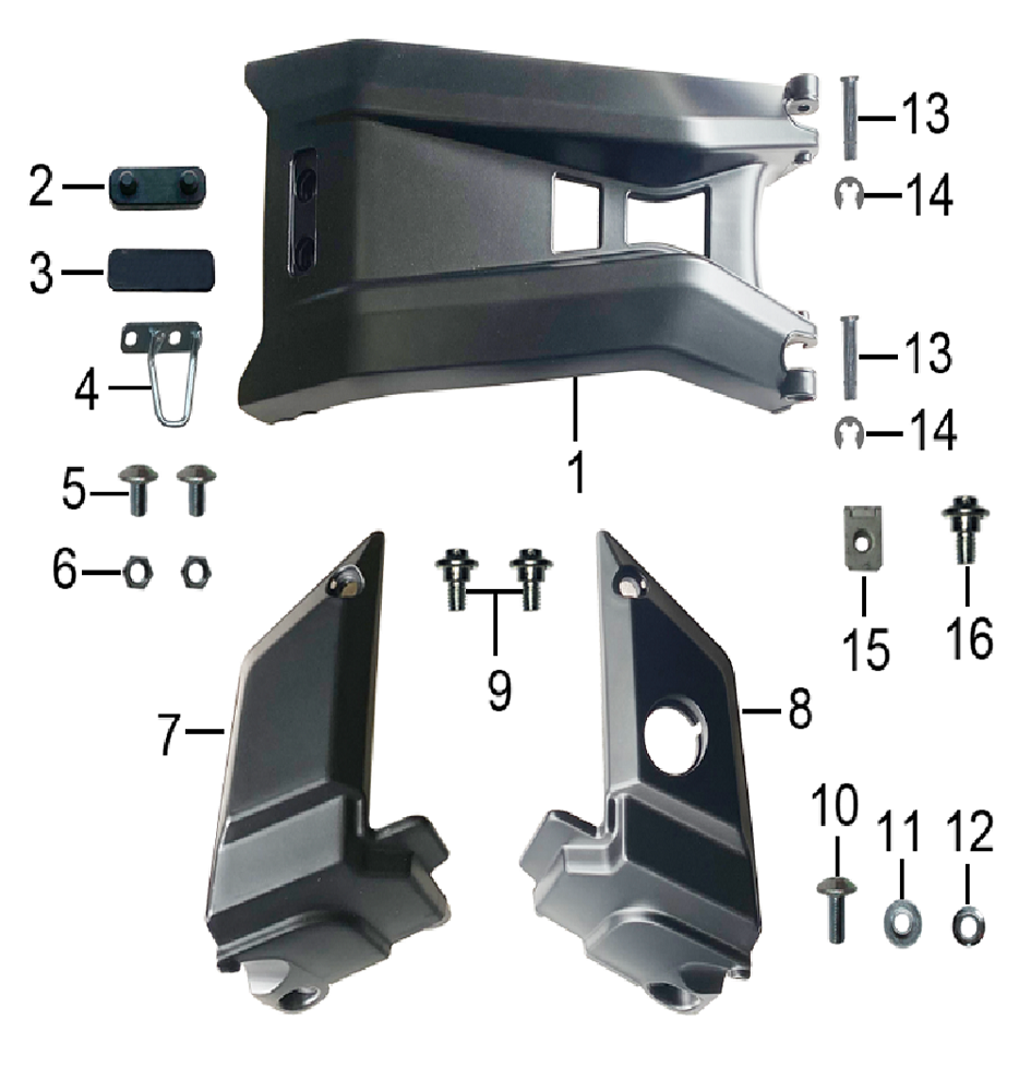 Декоративные накладки аккумулятора