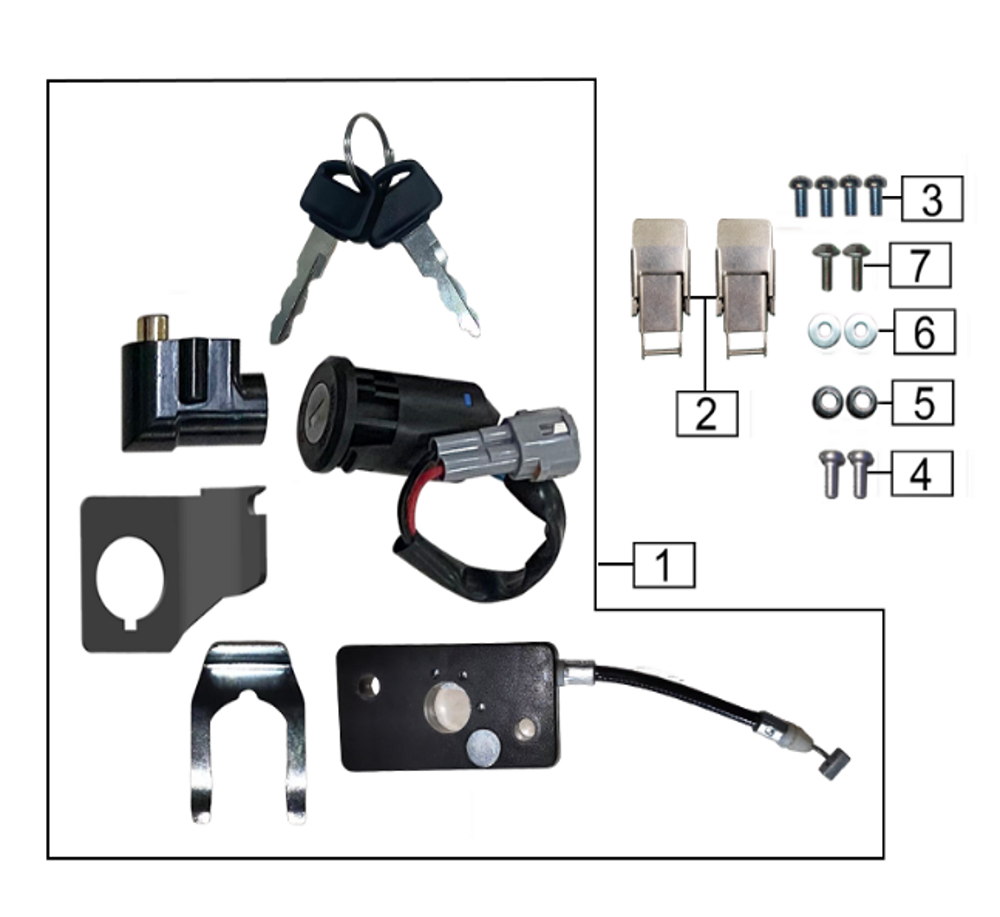 Набор замков