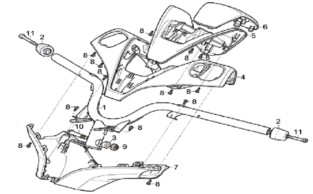 Руль. Пластик руля