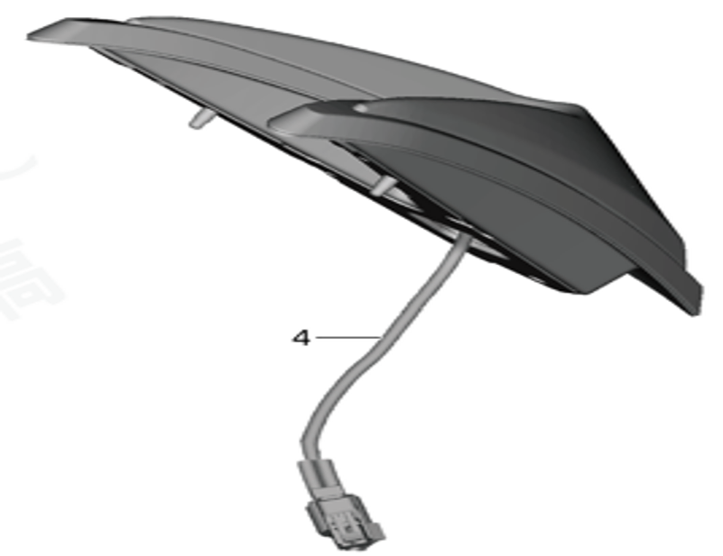 Фонарь задний