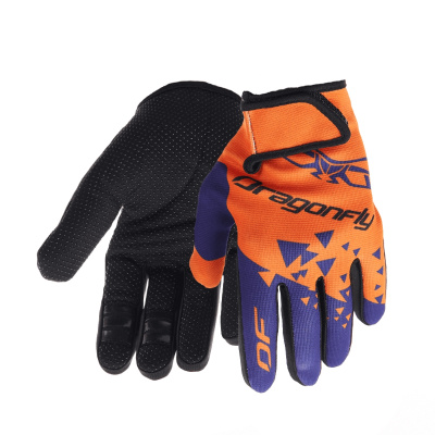 Перчатки DF CROSS Orange - Ultramarine (оранжево-синий, 2XL, 1560587-740-6862)