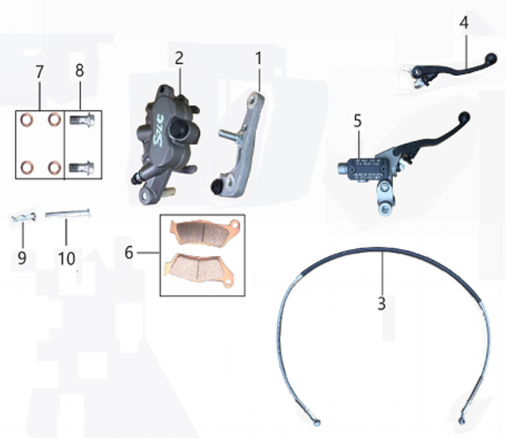 Передняя тормозная система