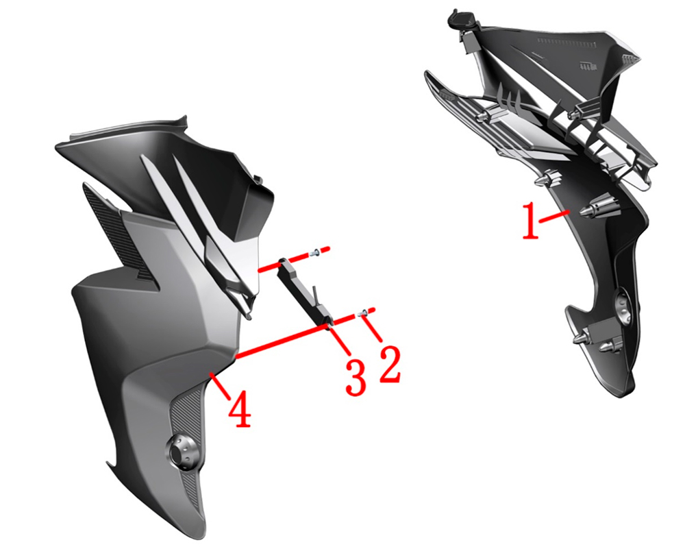 Накладки боковые