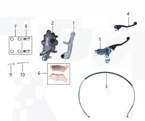 Тормозная система передняя