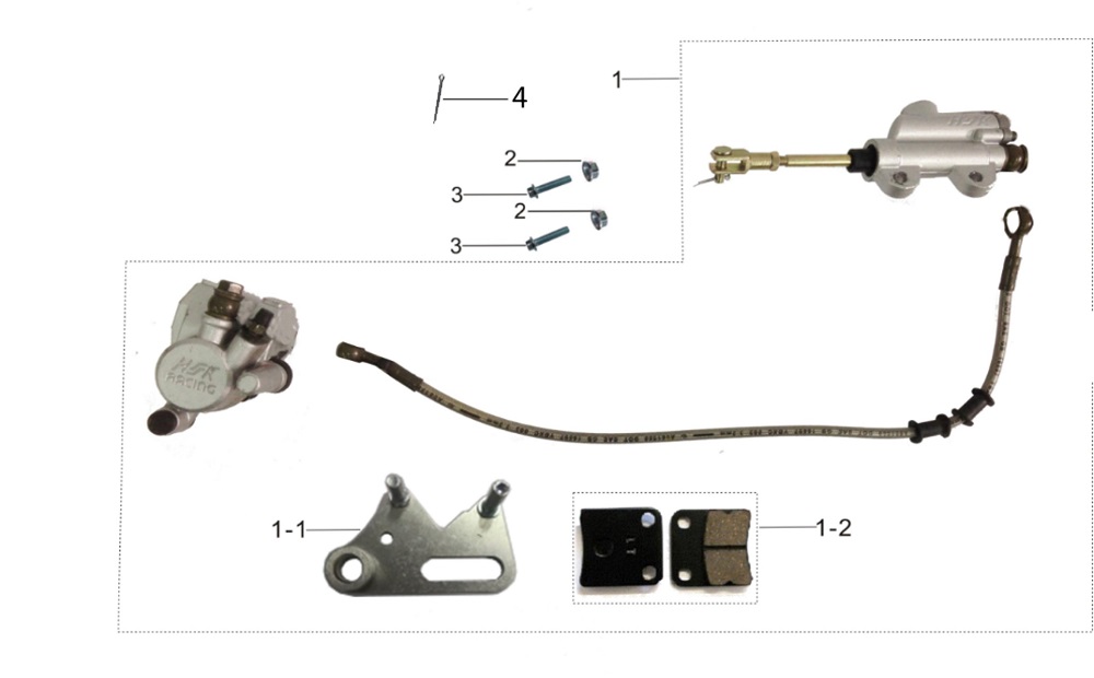 Задняя тормозная система