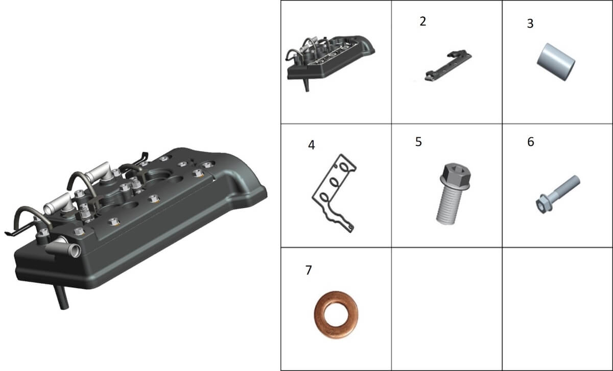 Клапаная крышка ч.2