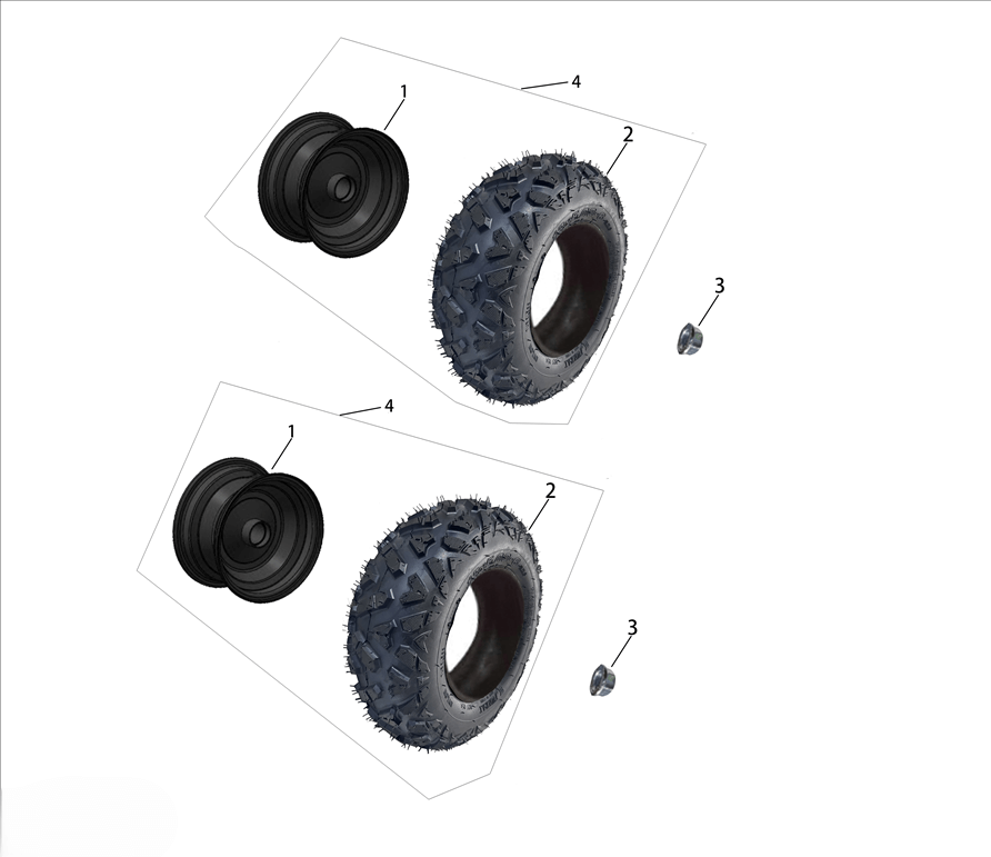 Заднее колесо