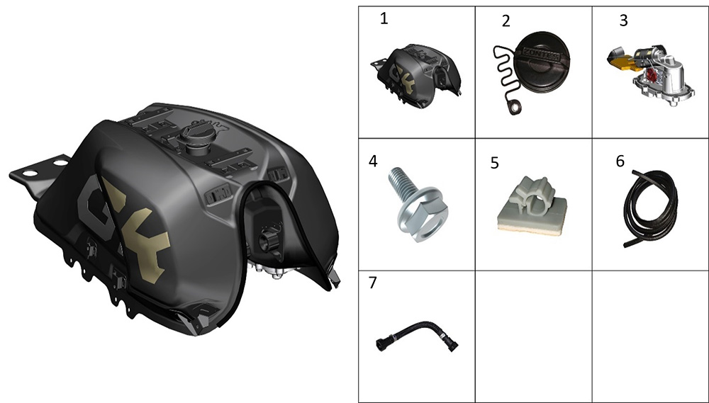 Бак топливный2