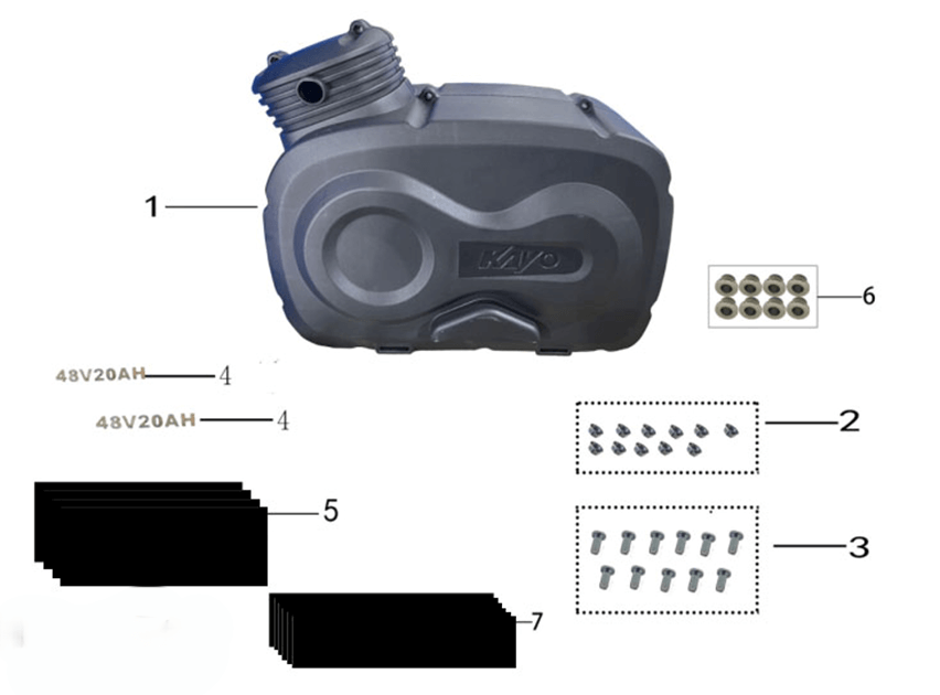 Короб аккумулятора