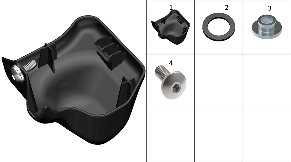 Нижняя декоративная накладка панель приборов