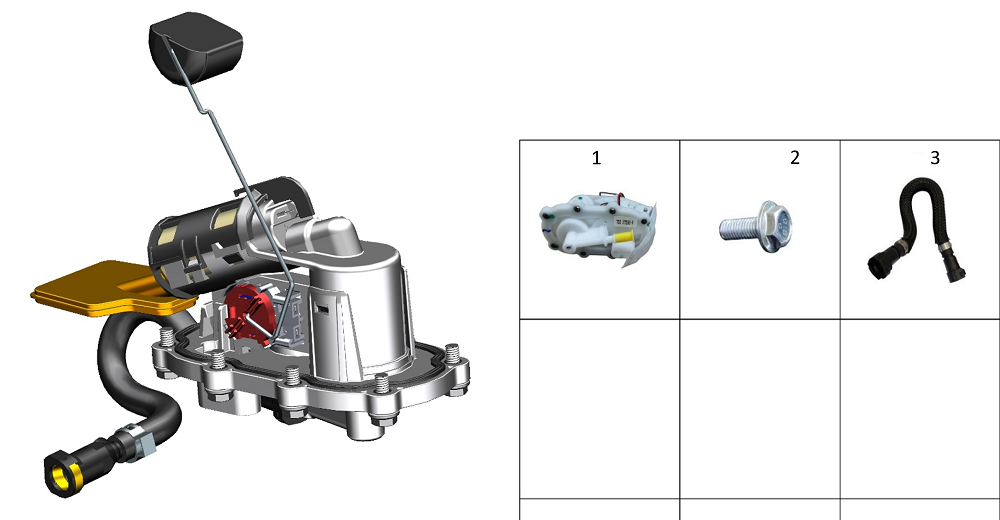 Насос топливный