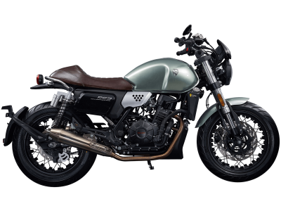 Мотоцикл CYCLONE RE3 (SR400) ПТС (зеленый, заводская упаковка, 1560555-796-5424)