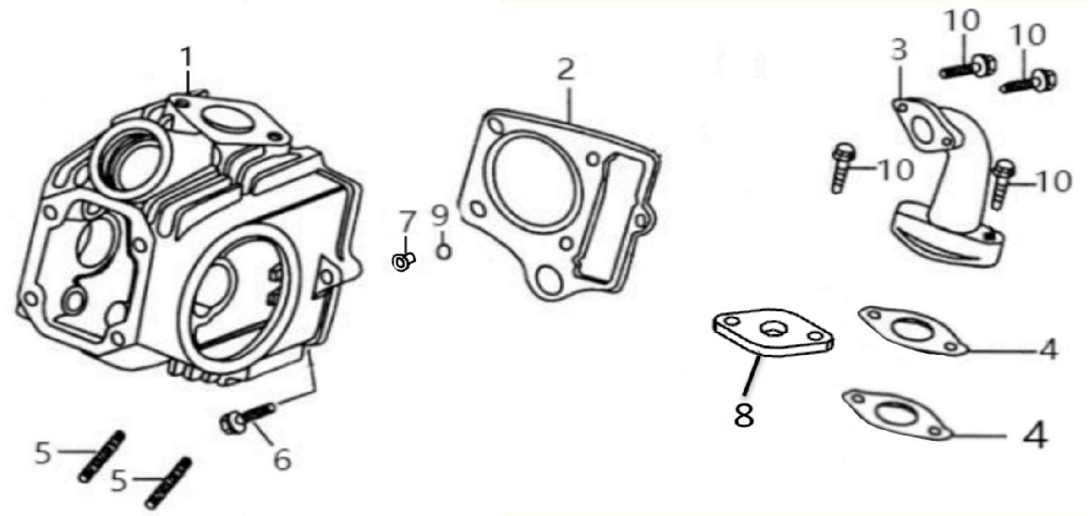 Головка блока цилиндра