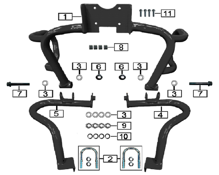 Дуги защитные