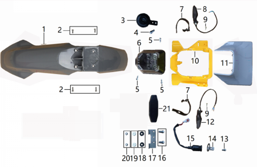 Переднее крыло