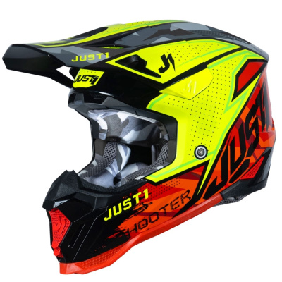 Шлем кроссовый JUST1 J40 SHOOTER (красный/желтый глянцевый, XL, 1560035-880-8107) Шлем кроссовый JUST1 J40 SHOOTER (красный/желтый глянцевый, XL, 1560035-880-8107)