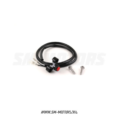 Выключатель двигателя SM-PARTS (алюминий) на рычаг сцепления/тормоза (черный, , 010263-290-3152)