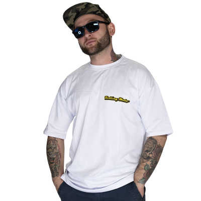 Футболка ROLLING MOTO OVERSIZE (белый, S, 6430474-815-7797)
