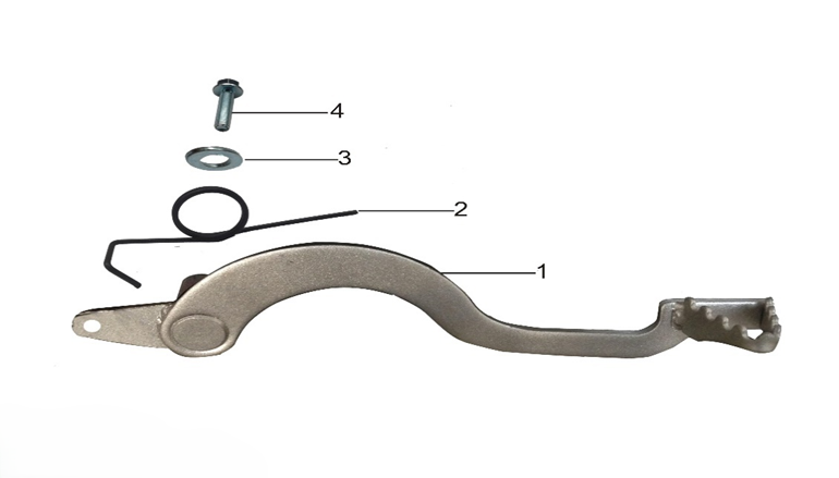 Педаль тормоза