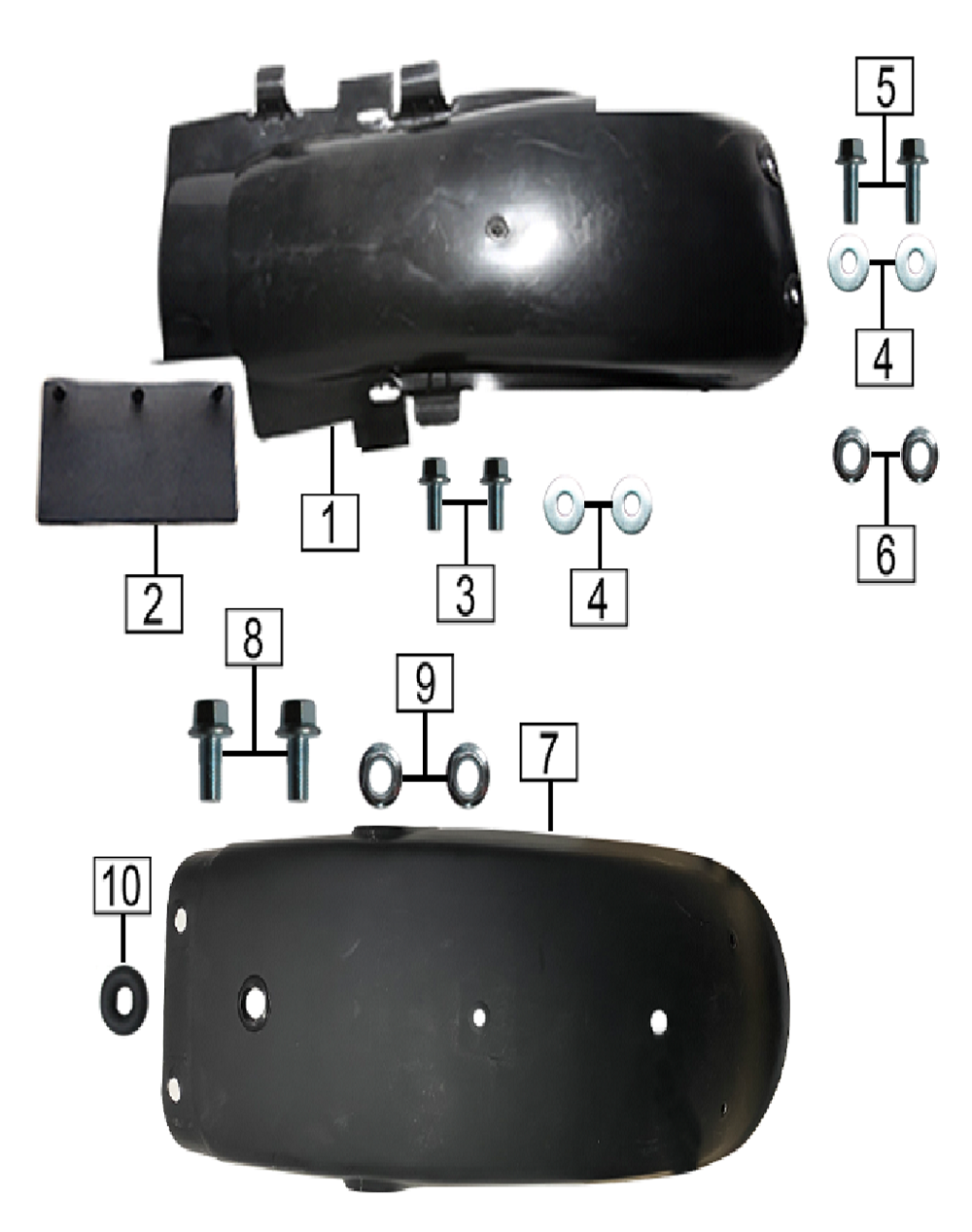 Заднее крыло