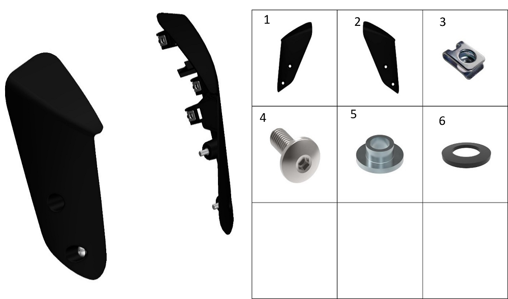 Накладки крыла боковые1