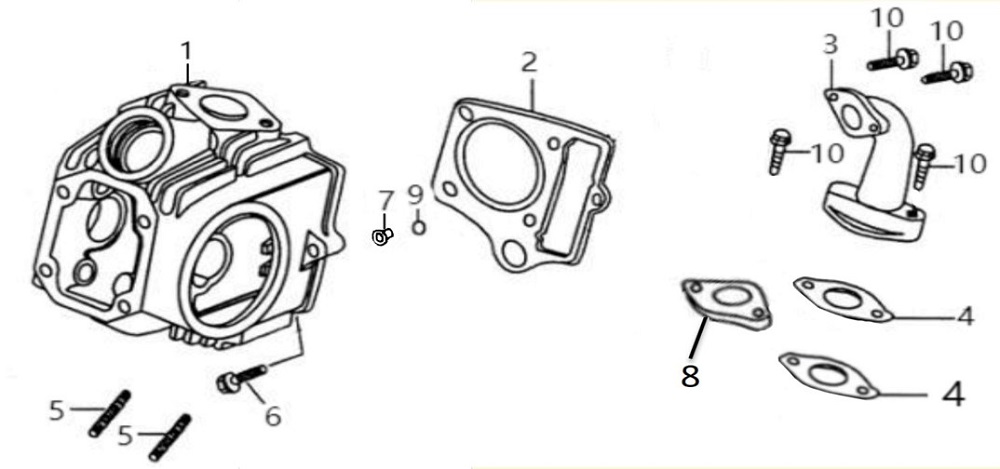 Головка блока цилиндра