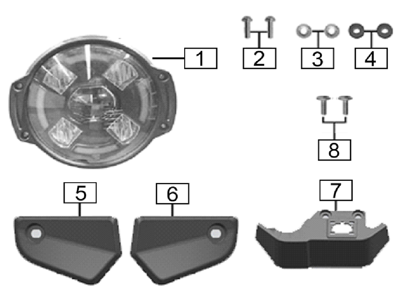 Фара головного света