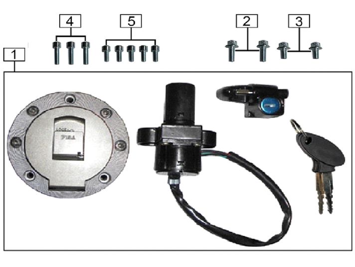Набор замков