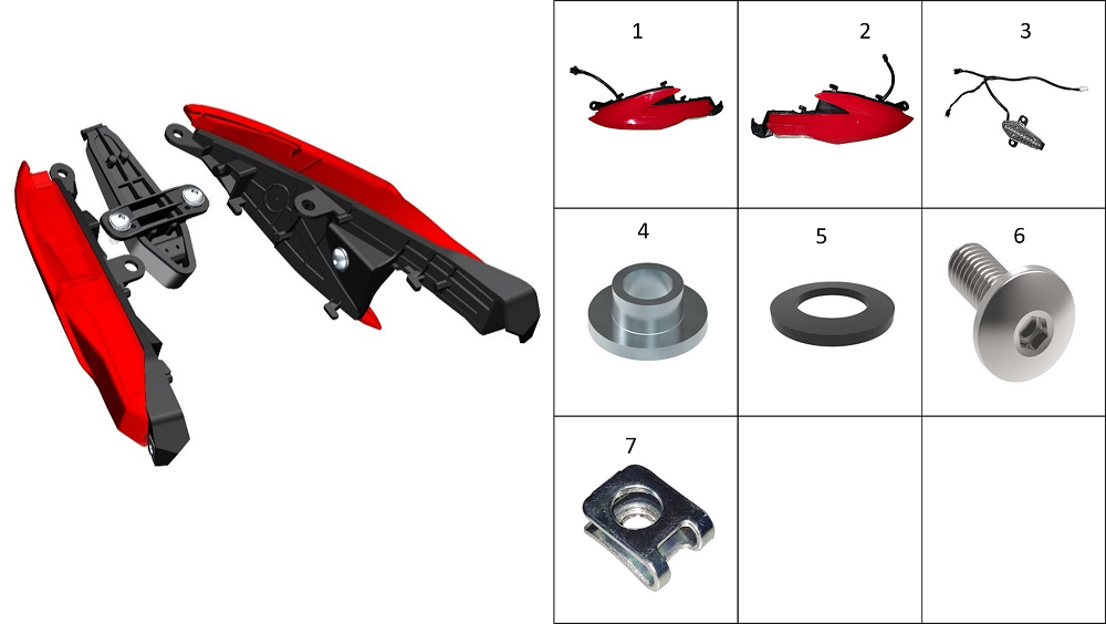Задний фонарь