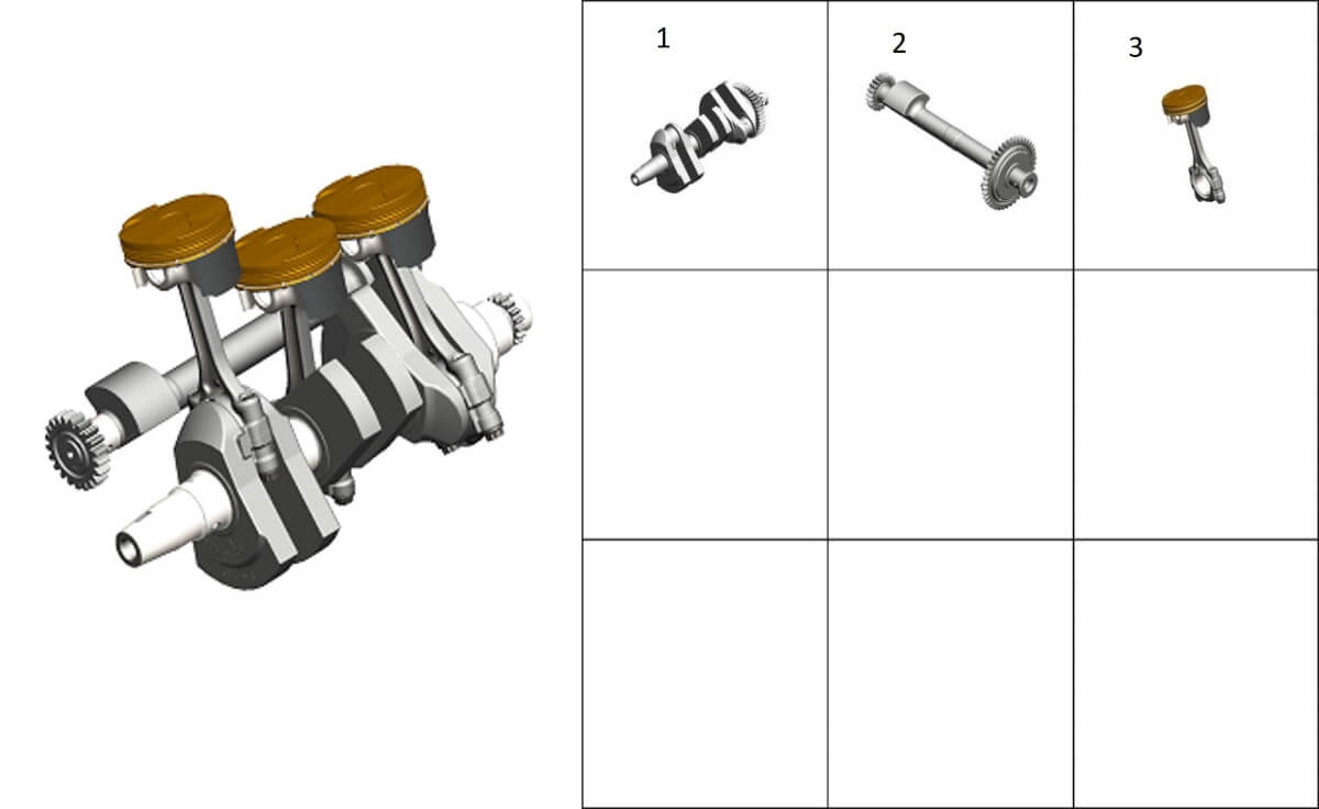 Коленчатый и балансирный валы