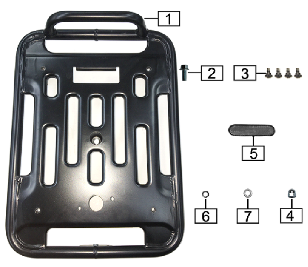 Задний багажник